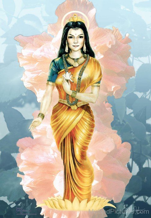 Portrait Of Goddess Parvati