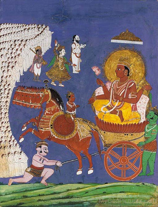 Portrait Of Lord Surya
