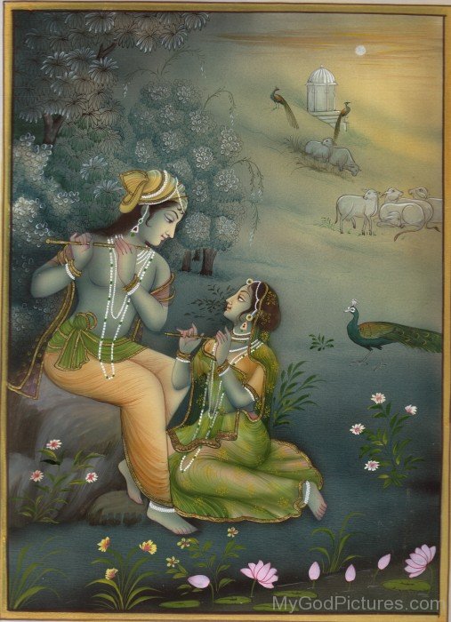 Radha And Krishna Photo