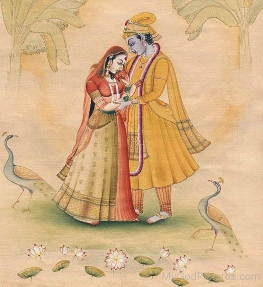 Radha Rani And Krishna Image