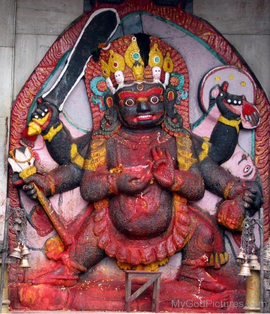 Sculpture Of Bhairava