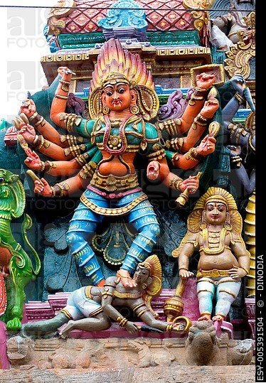 Sculpture Of Goddess Bhadrakali