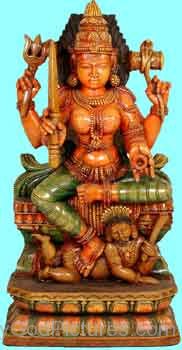 Sculpture Of Goddess Mariamman