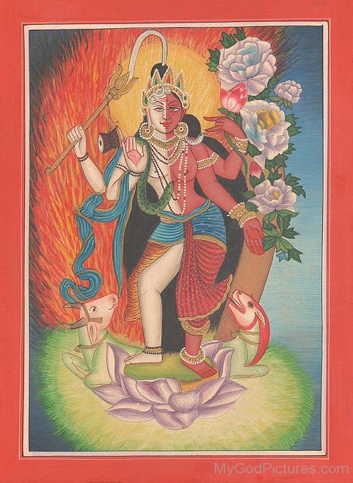 Shakti Goddess Ardhanarishvara