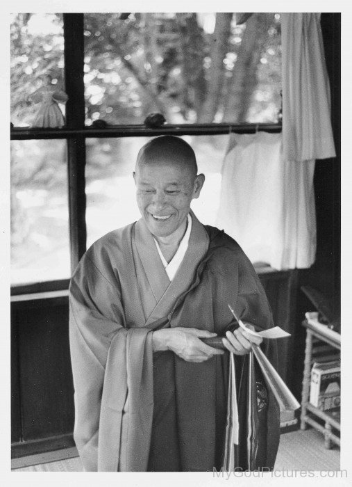 Shunryu Suzuki Laughing