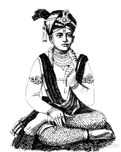 Sketch Of Swaminarayan