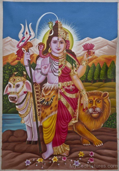 Spiritual Ardhanarishvara