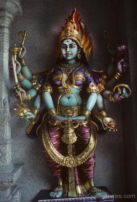 Statue Of Goddess Bhairavi