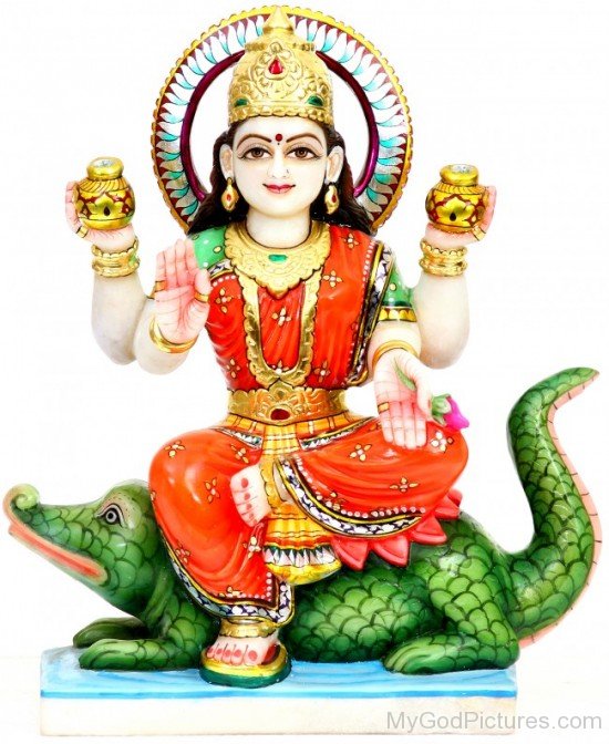 Statue Of Goddess Ganga