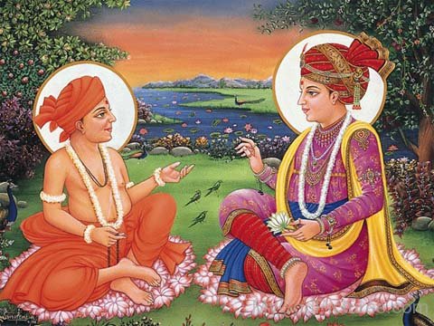 Swaminarayan And His Desciple Gunatitanand