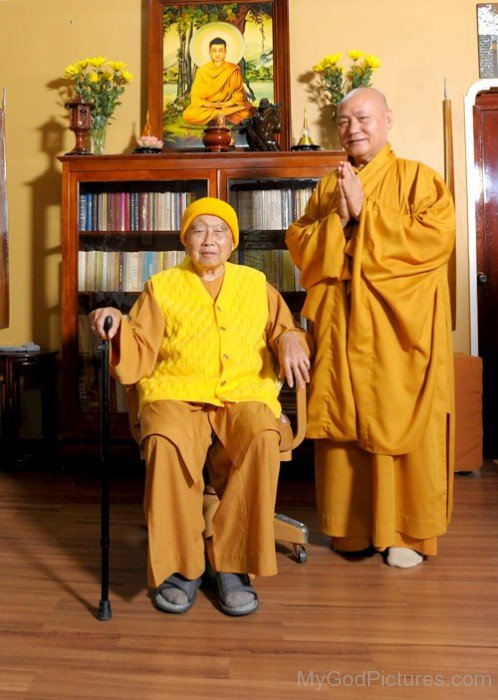 Thich Thanh Tu And Hoang Phap Ha Noi