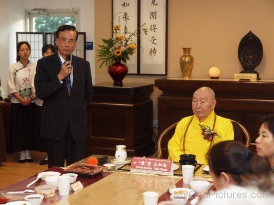 Wei Chueh During Conference