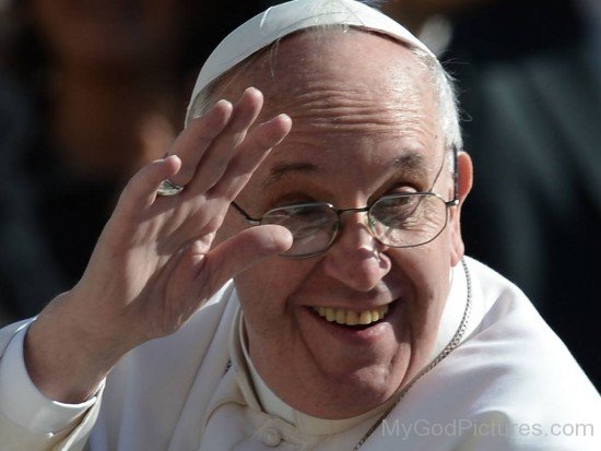 Closeup Of Pope Francis