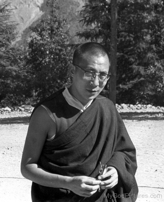 Dalai Lama Tenzin Gyatso In Young Age