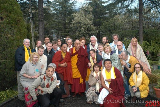 Dharamsala with H.H.Dalai Lama, Tenzin Gyatso