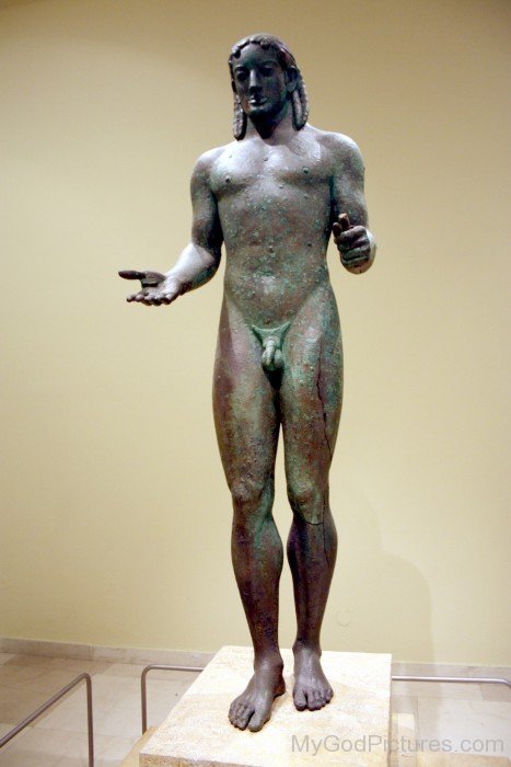 God Apollo Statue