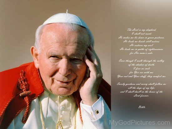 Image Of Pope Saint John Paul II