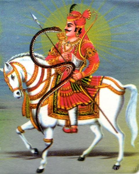 Image Of Veer Tejaji Maharaj