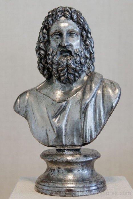 Iron Greek God Jupiter