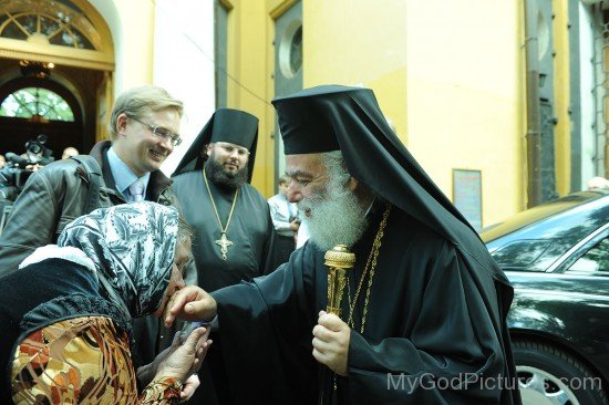 Patriarch Theodore II of Alexandria Blessing