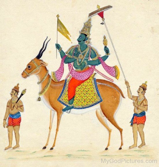 Picture Of Vayu Deva