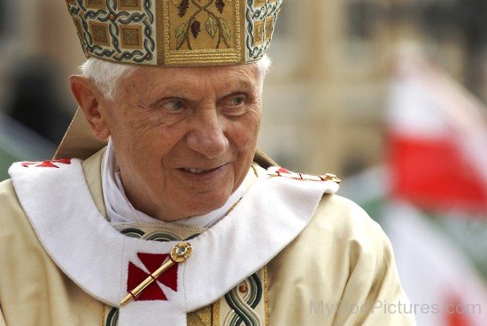 Pope Benedict XVI Closeup