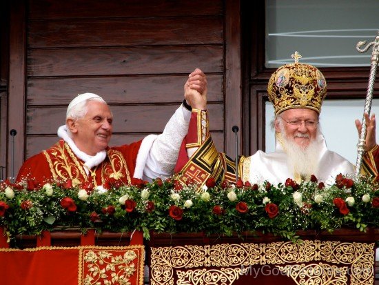 Pope Benedict XVI of Rome & Patriarch Bartholomew I