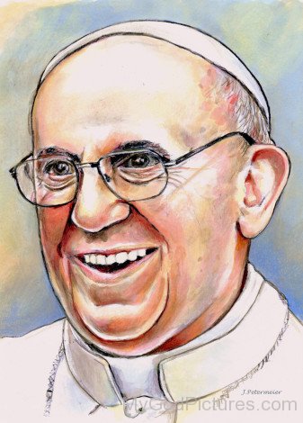 Pope Francis Sketch