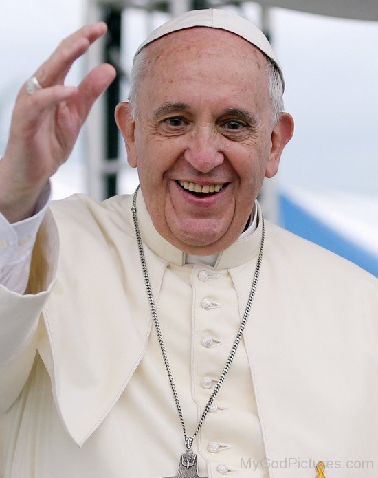 Pope Francis Laughing