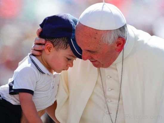 Pope Francis With Child