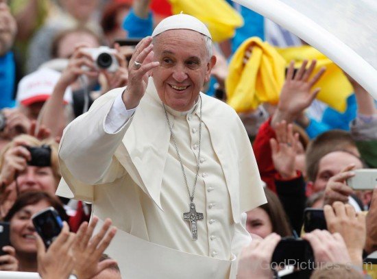 Pope Saint John Paul II Smiling