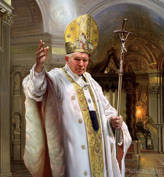 Portrait of Pope John Paul II