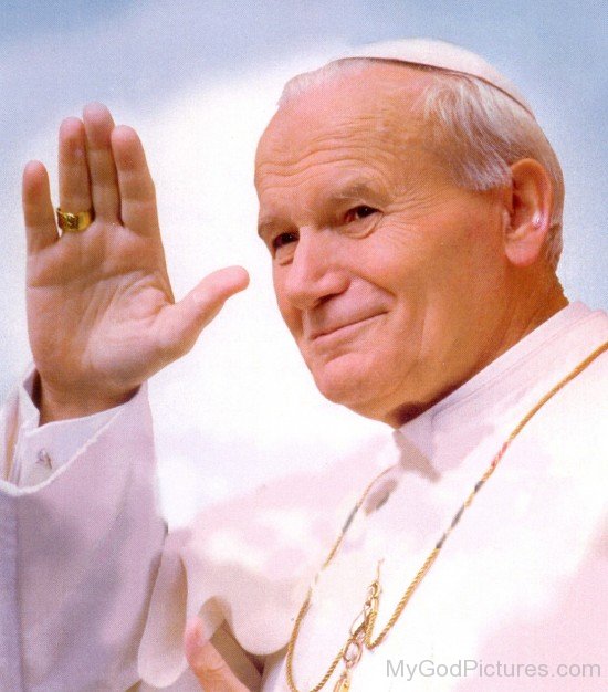 Saint Pope John Paul II Blessing