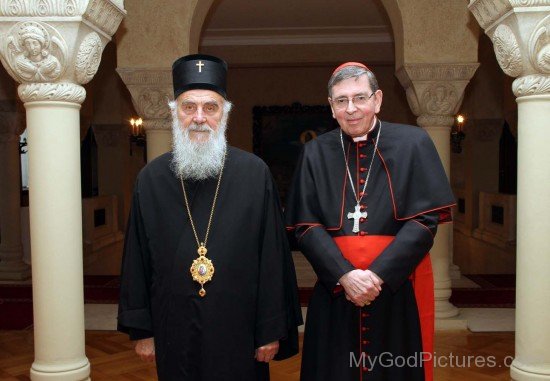 Serbian Patriarch Irinej received Cardinal Kurt Koch