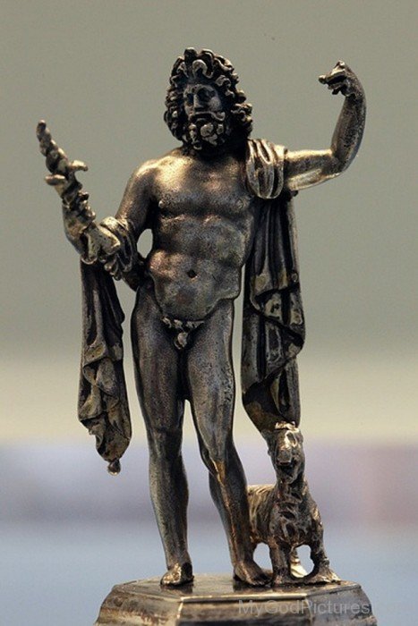 Silver Statue Of The Roman God Jupiter