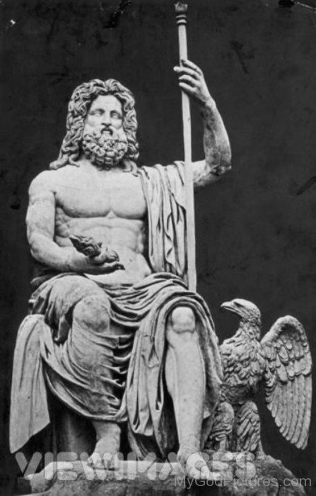 Statue Of God Jupiter