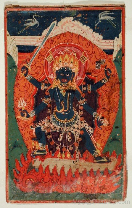 The Hindu Goddess Ugratara