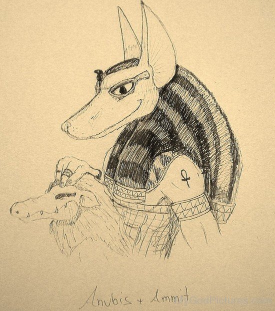 Anubis And Ammit-lam701