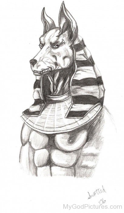 Anubis Drawing-lam703