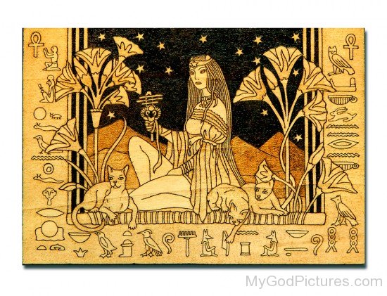 Bastet Goddess Of Cats-nb402