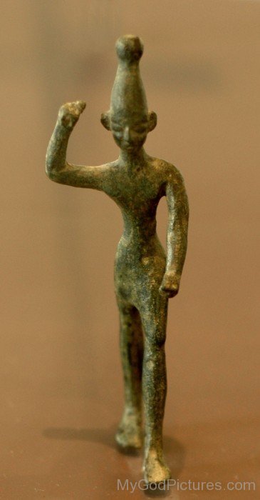 Bronze Figurine Of A Baal-ghy205