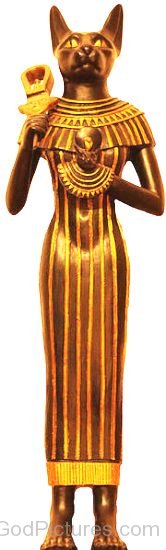 Bronze Statue Of Bastet-nb406