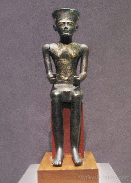 Bronze Statue Of Amun