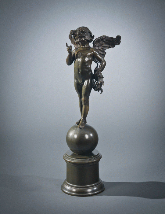 Cupid Metel Statue