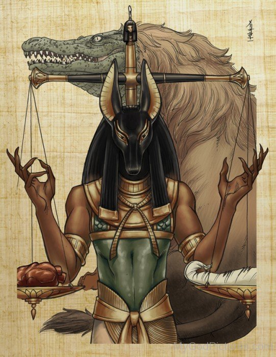 Egyptian God Anubis-lam709