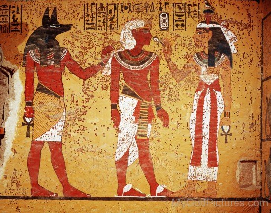 Egyptian God AnubisKing Tut And King Tutankhamen lam708