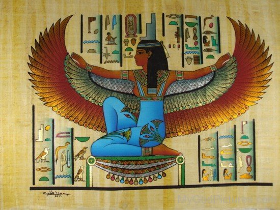 Egyptian Goddess Isis-jk802