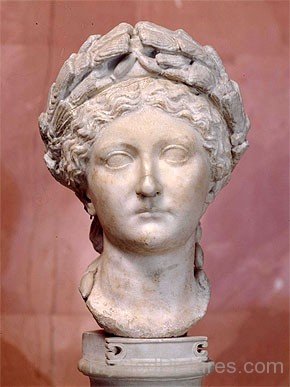Face Statue Of Livia