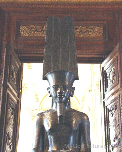  God Amun Statue