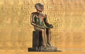 God Imhotep Statue-jh203